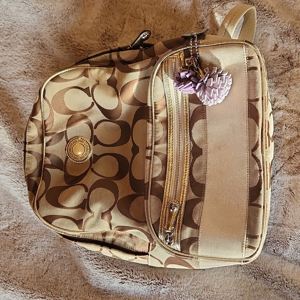 Womens Coach Backpack